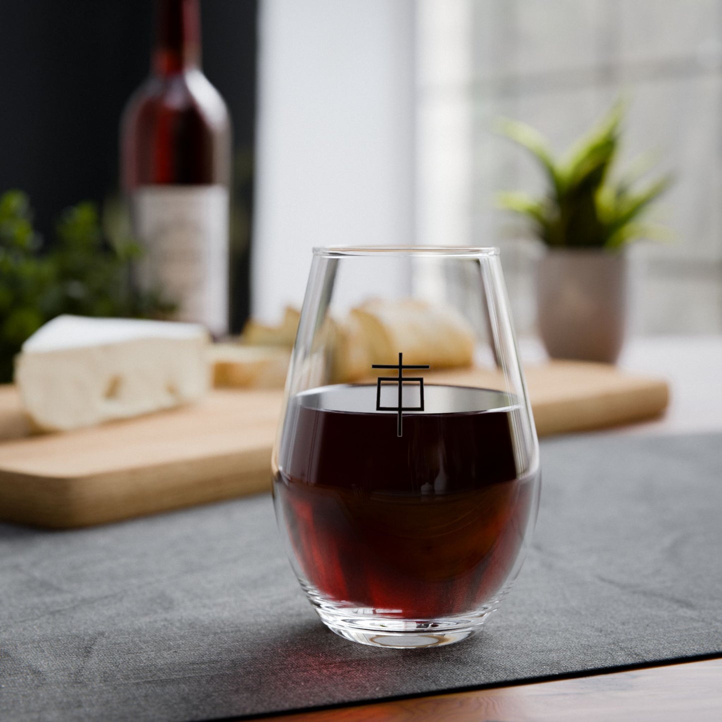 The Crack Glass — Stemless Wine Glass, 11.75oz