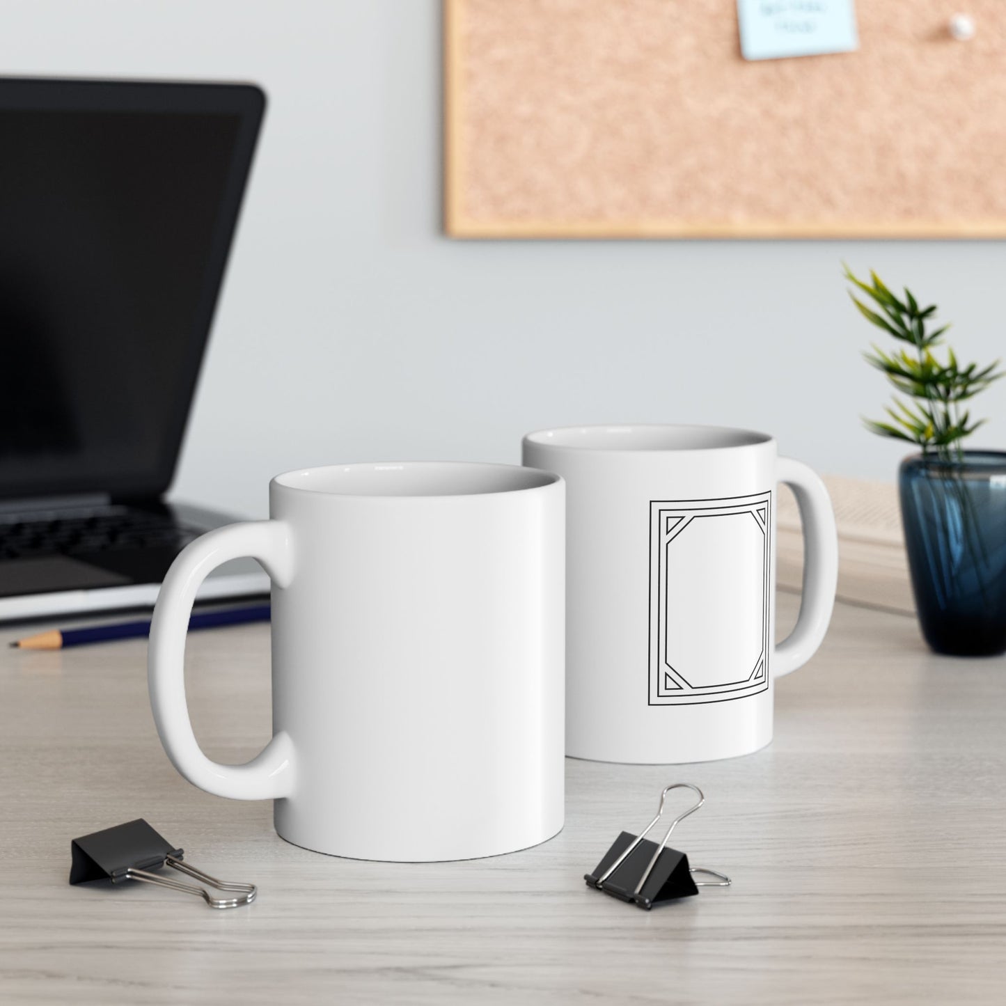 Mahjong Soap Tile Coffee Mug, White