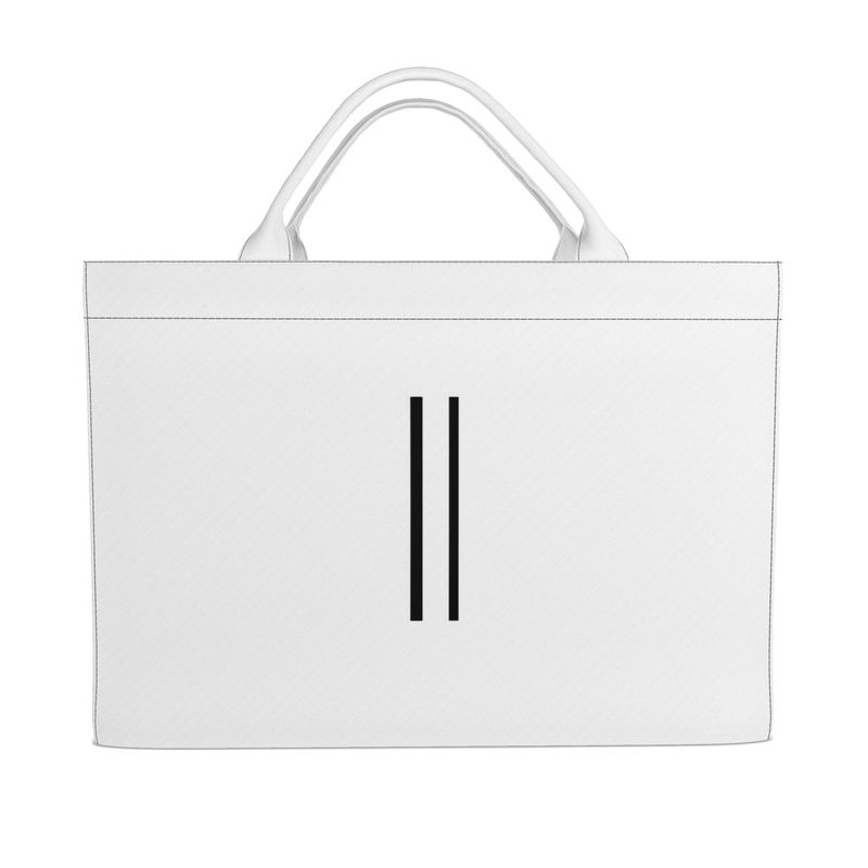 Women's Mahjong Carryall Bam Tote - White