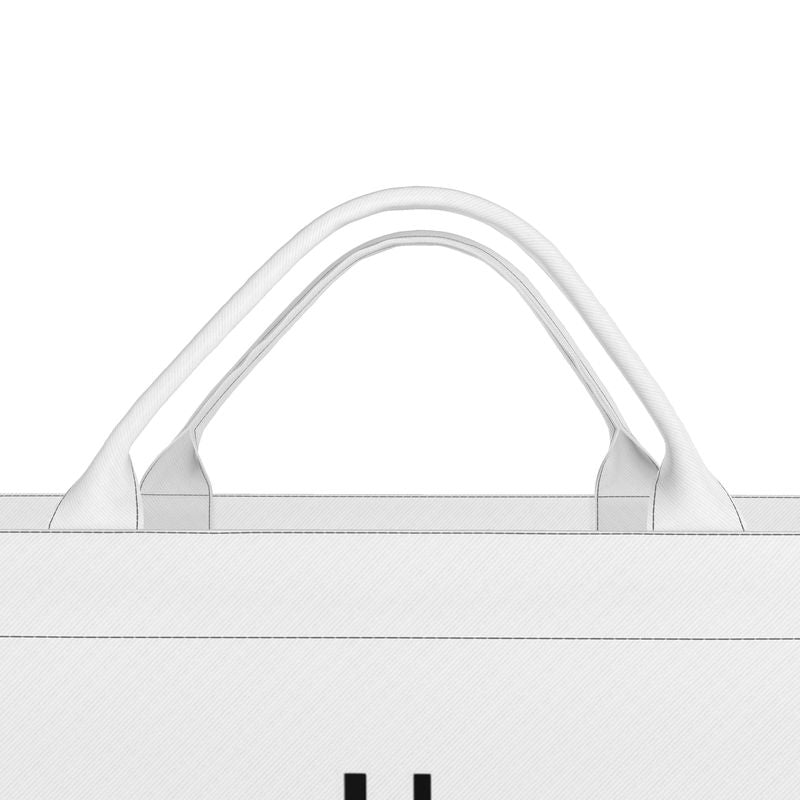 Women's Mahjong Carryall Bam Tote - White