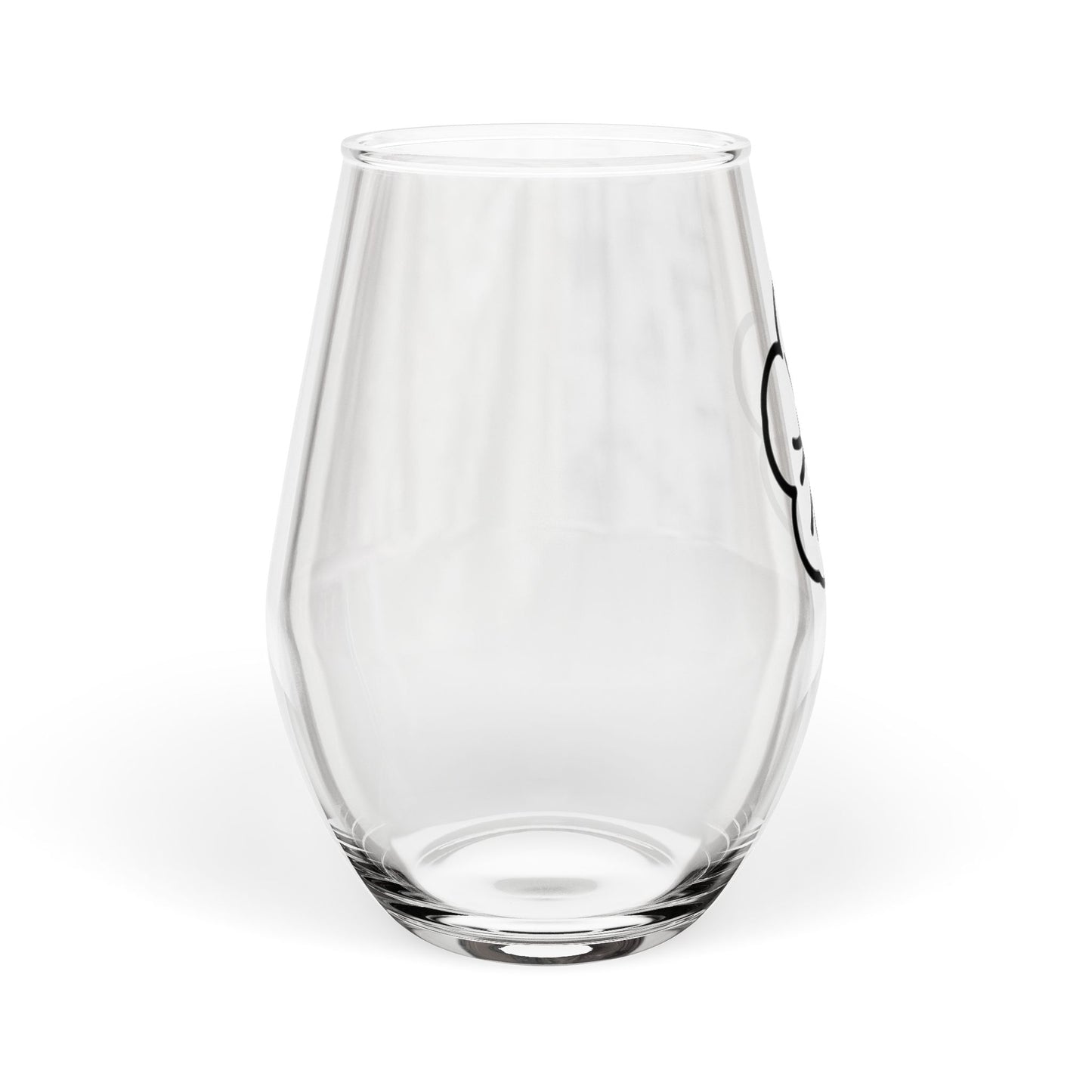 The Flower Tile Glass — Stemless, 11.75oz